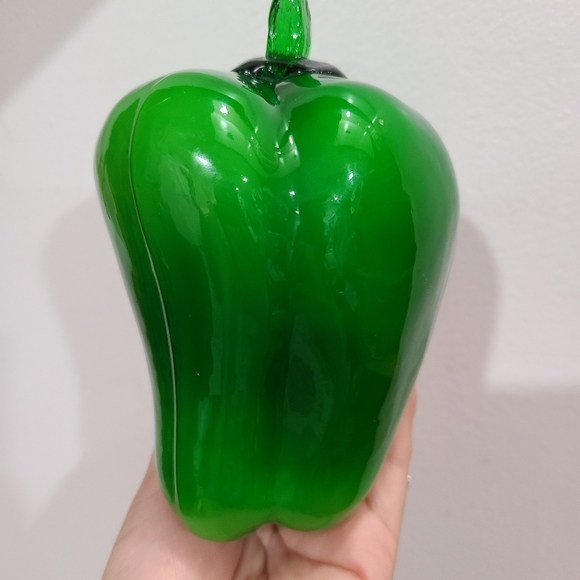 Murano Style Fruit Blown Art Glass Decor - Picture 6 of 16